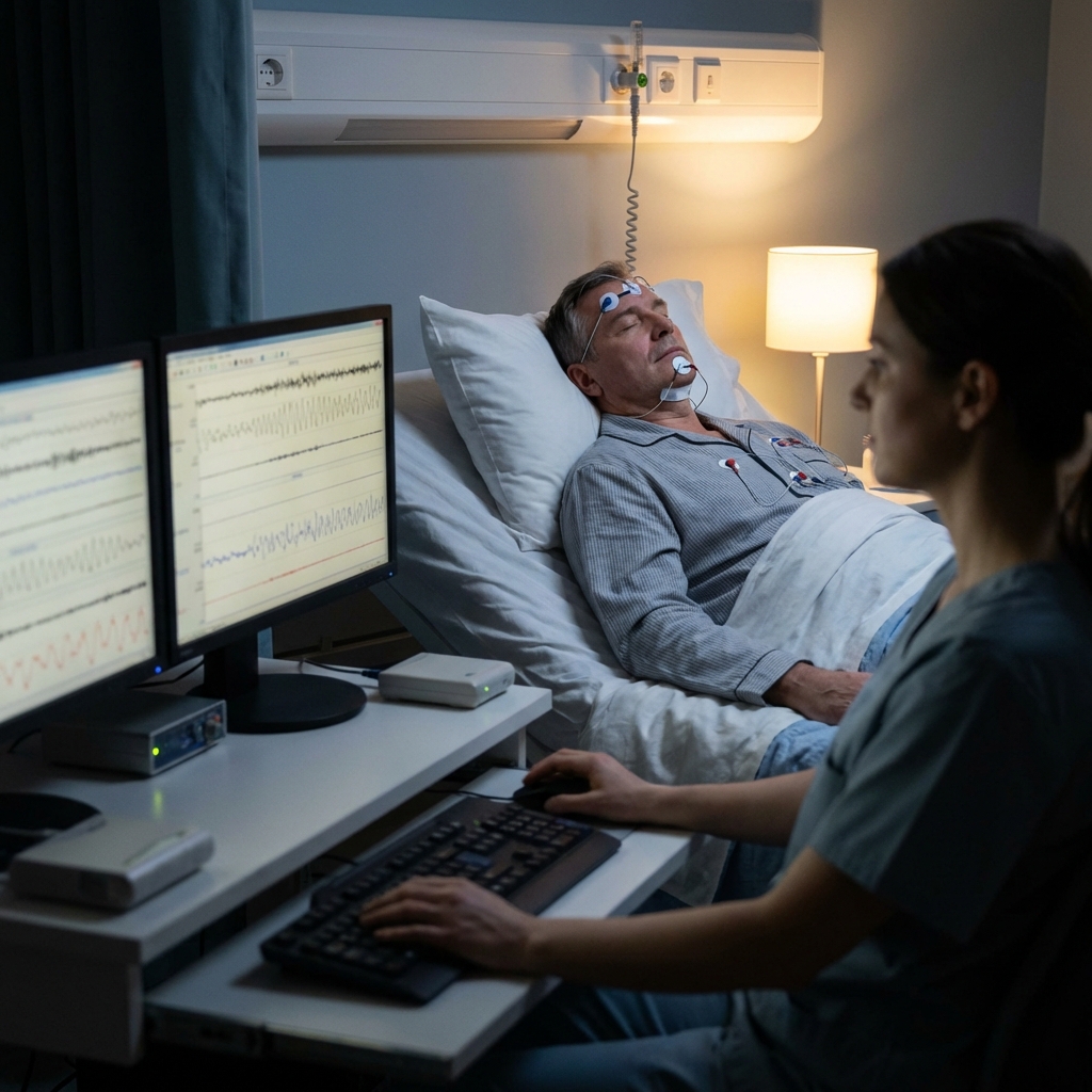 Polisomnografía - Procedimiento realizado por Dra. Anel Baltazar Fernandez